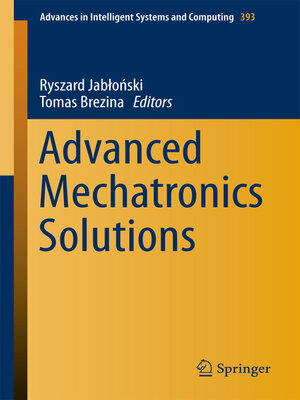cover image of Advanced Mechatronics Solutions